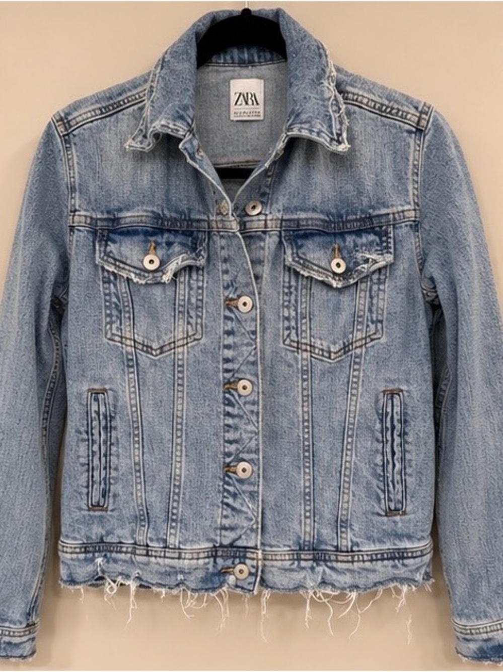 Classic Light Wash Denim Jacket